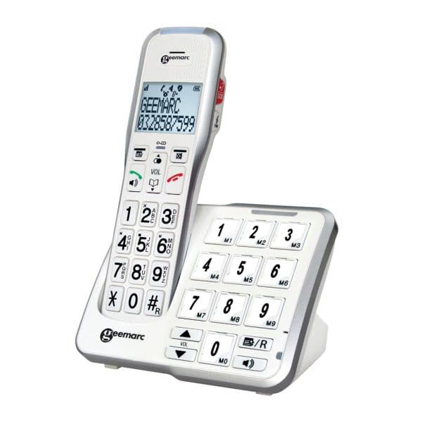 Téléphonie - Téléphone Grandes Touches + Combiné Dect - Confort