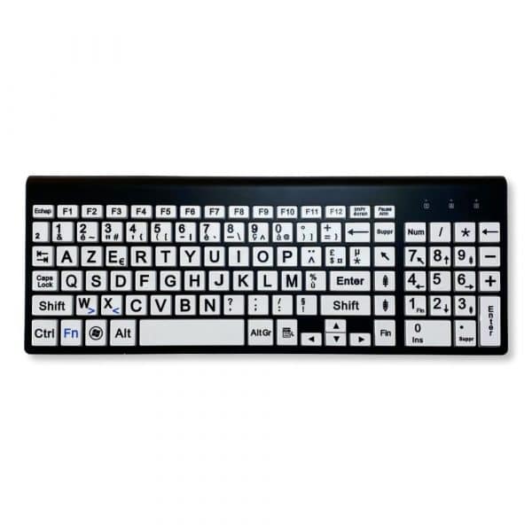 Clavier grosse touche PC ZOOM TEXT