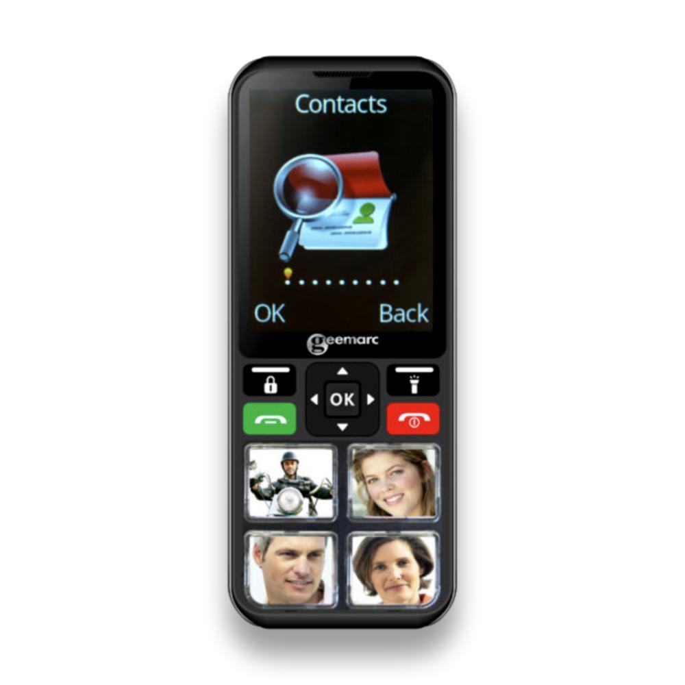 Téléphone Senior CL8000 : Confort et sécurité pour les utilisateurs âgés -  facile et accessible
