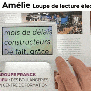 présentation loupe amélie