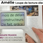 Loupe de lecture Amélie