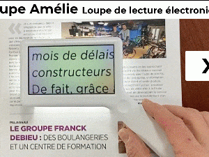 présentation loupe amélie